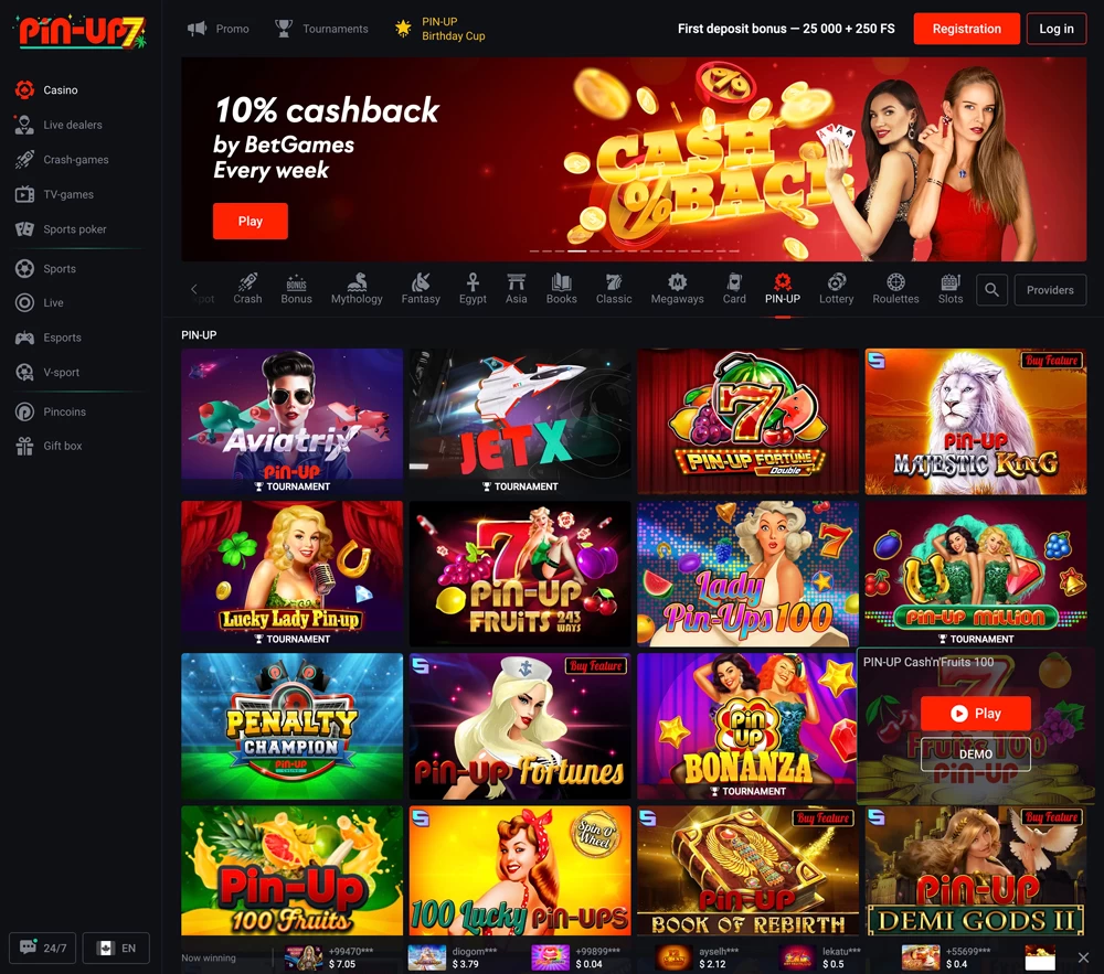 Pin Up Casino Pin Up Casino
